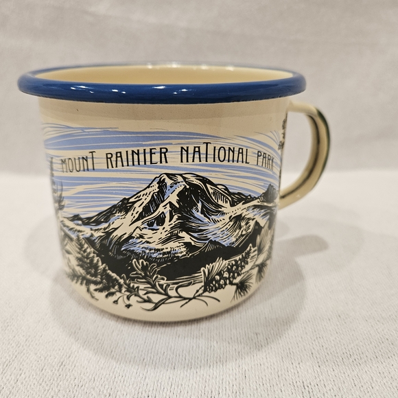 Other - Mount Rainier National Park Tatoosh Range Mug Handcrafted Fireproof Dishwasher …
